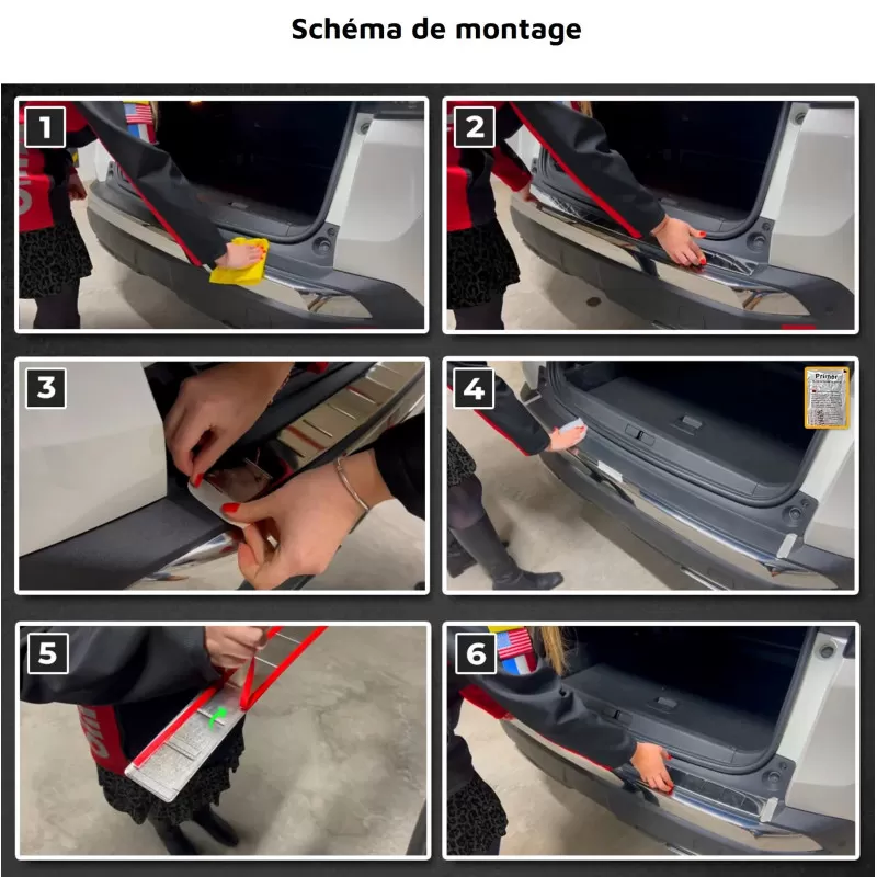 OMAC Protection Seuil De Coffre Inox VW T6 4 OMAC Protection Seuil De Coffre Inox VW T6 – Image 4