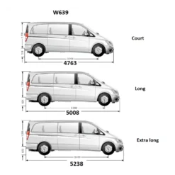 OMAC Rails De Toit Gris MB Vito W447/W639 -Fiamma Soldes omac rails de toit gris mb vito w447w639 2