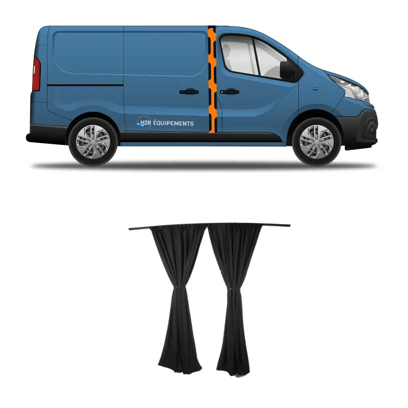 OMAC Rideau Séparation Cabine | Trafic 2 1 OMAC Rideau Séparation Cabine | Trafic 2