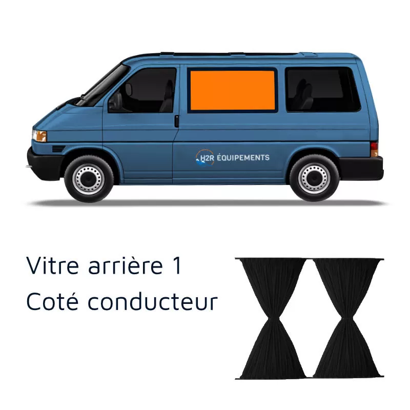 OMAC Rideaux Arrière | VW T4 6 OMAC Rideaux Arrière | VW T4 – Image 6