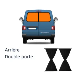 OMAC Rideaux Arrière | VW T5 T6 -Fiamma Soldes omac rideaux arriere vw t5 t6 8