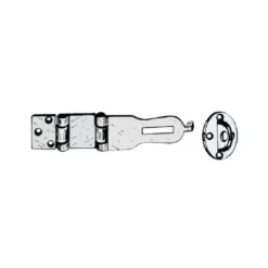 OSCULATI Charnière à Cadenas 2 Axes Laiton 140 X 35 Mm