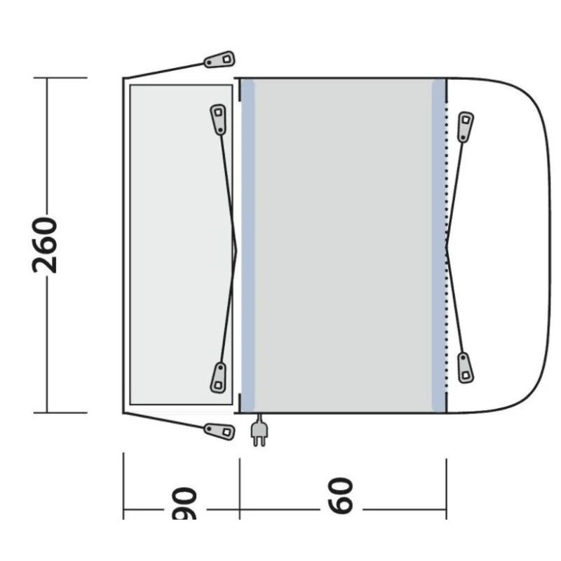 OUTWELL Newburg 160 Air 5 OUTWELL Newburg 160 Air – Image 5
