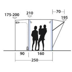 OUTWELL Newburg 160 Air 12 OUTWELL Newburg 160 Air -Fiamma Soldes outwell newburg 160 air 5