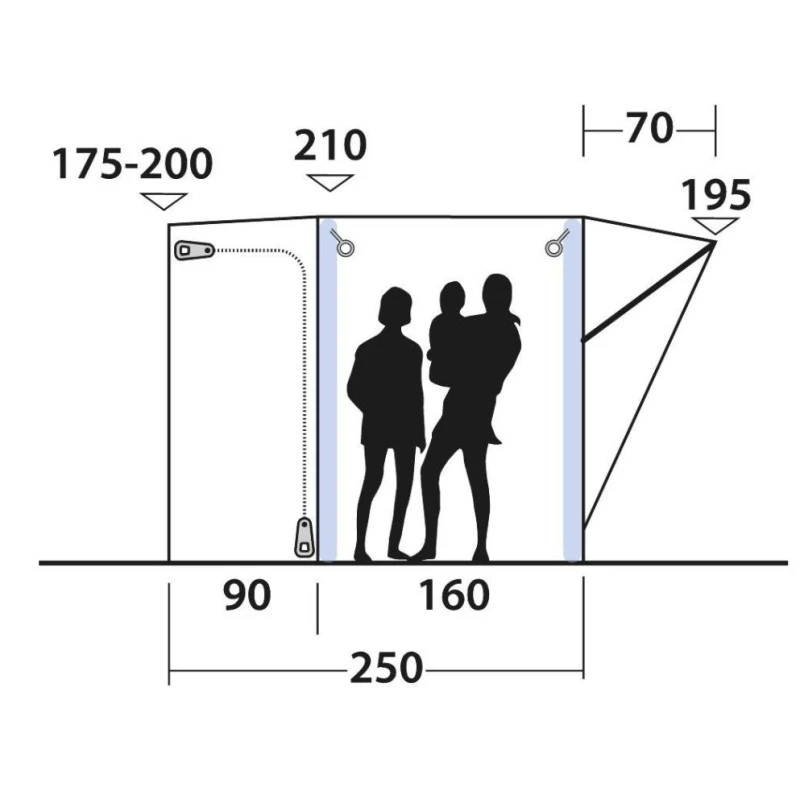 OUTWELL Newburg 160 Air 6 OUTWELL Newburg 160 Air – Image 6