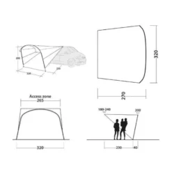 OUTWELL Touring Canopy 5 OUTWELL Touring Canopy -Fiamma Soldes outwell store crusing canopy 2