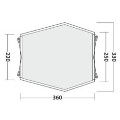 OUTWELL Woodcrest -Fiamma Soldes outwell woodcrest 14