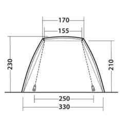 OUTWELL Woodcrest -Fiamma Soldes outwell woodcrest 16