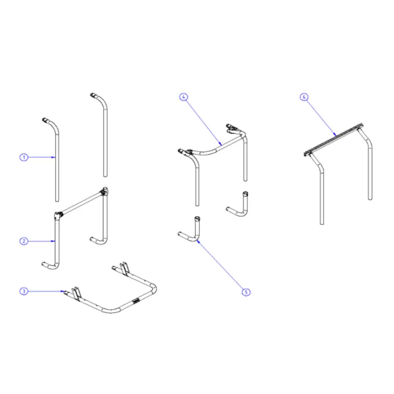 Pièces Détachées THULE Sport G2 1 Pièces Détachées THULE Sport G2