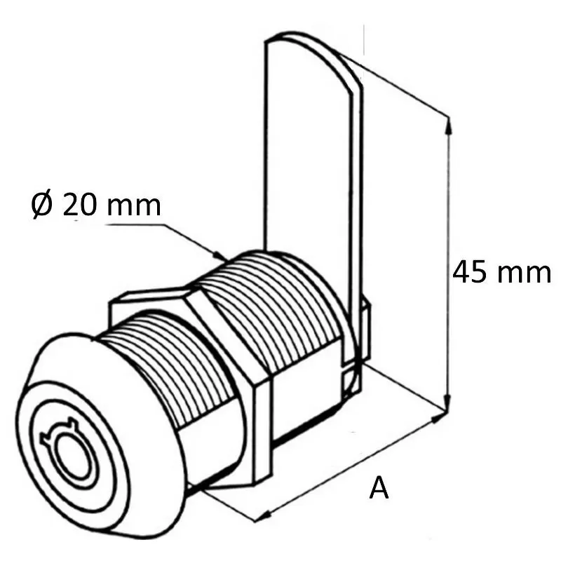 PLASTIMO Serrure Batteuse Inox 2 PLASTIMO Serrure Batteuse Inox – Image 2