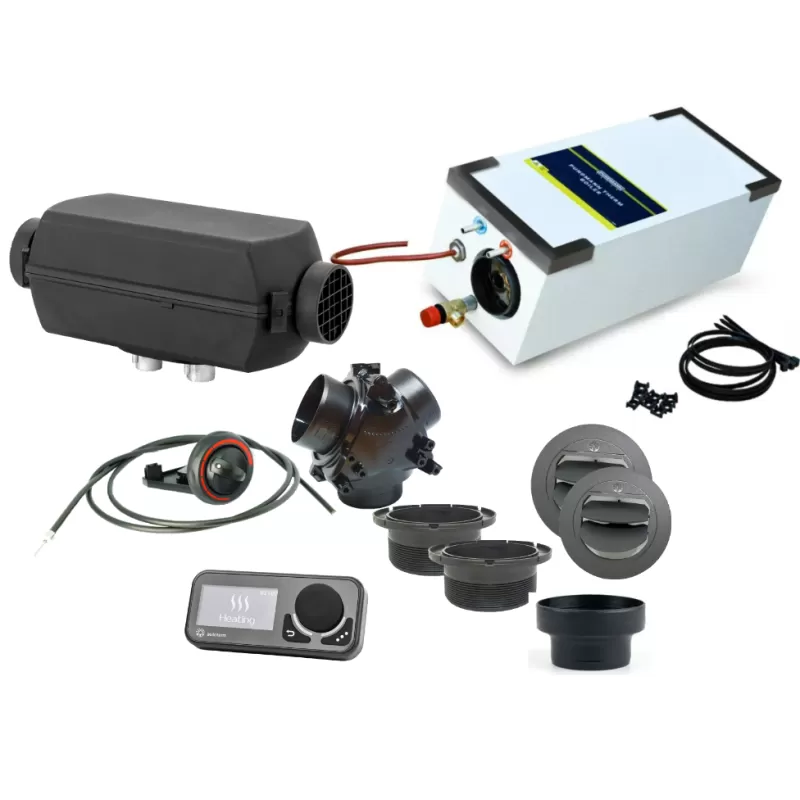 PUNDMANN Kit Chauffe-eau & Chauffage 9L / AIR 2D 1 PUNDMANN Kit Chauffe-eau & Chauffage 9L / AIR 2D