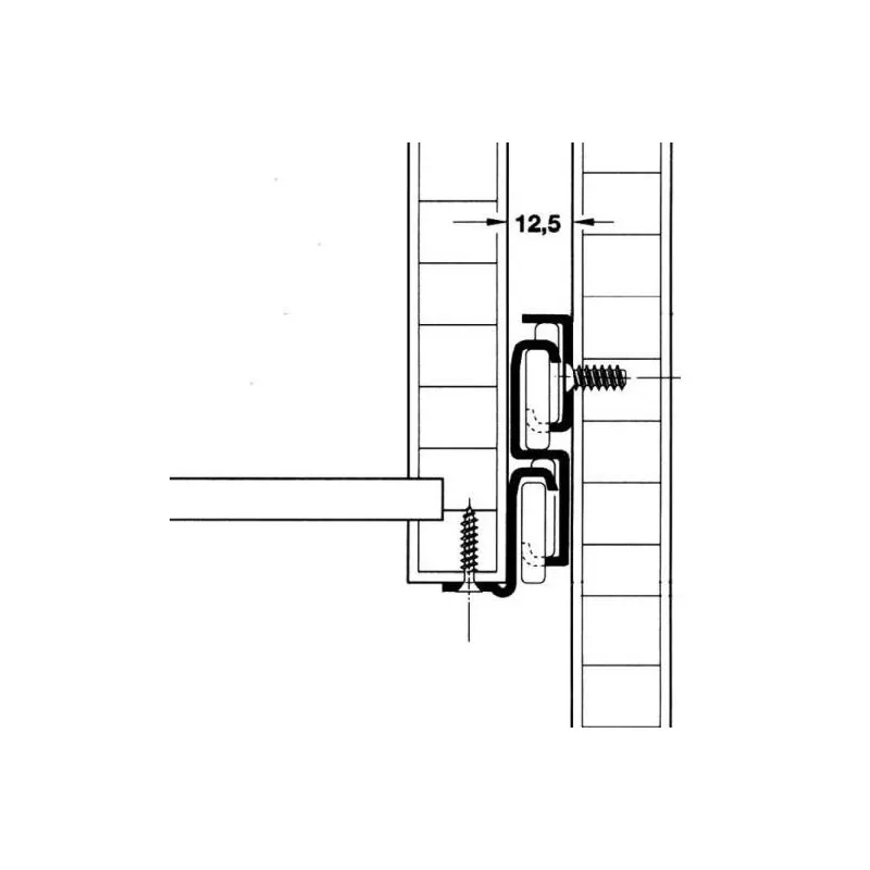 REIMO Coulisse 500 Mm - Sortie Totale 2 REIMO Coulisse 500 Mm - Sortie Totale – Image 2