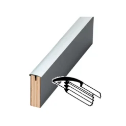 REIMO Profilé En T Avec Retour 15 Mm - 5 M