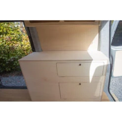 SIMPLE VANS Meuble Latéral | VW T5/T6 -Fiamma Soldes simple van meuble lateral t5 t6 3