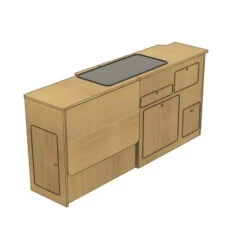 SIMPLE VANS Meuble Latéral VASP | Universel