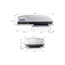 TELAIR Silent Plus 8100H 7 TELAIR Silent Plus 8100H -Fiamma Soldes telair silent plus 8100h 3