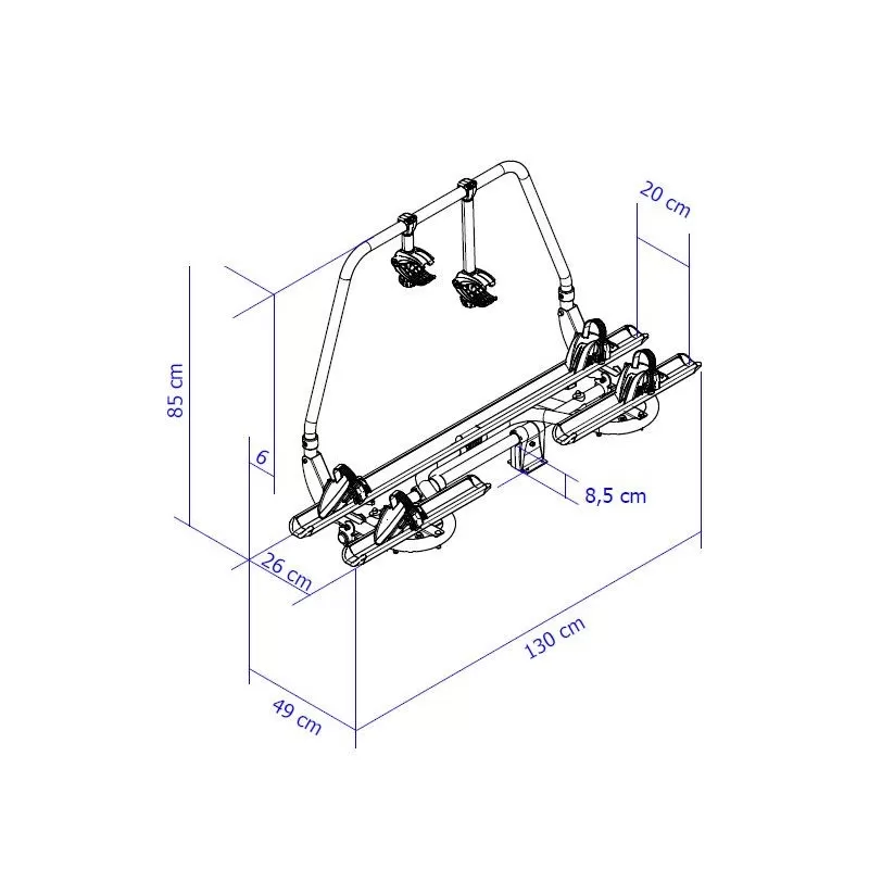 THULE Caravan Superb XT Black Short 2 THULE Caravan Superb XT Black Short – Image 2
