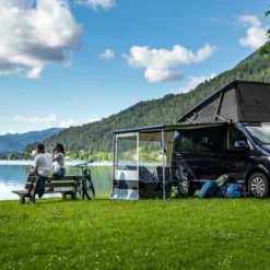 THULE Rain Blocker G2 Side -Fiamma Soldes thule rain blocker g2 side 2