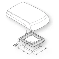 TRUMA Cadre D'étanchéité Aventa -Fiamma Soldes truma cadre d etancheite aventa 2