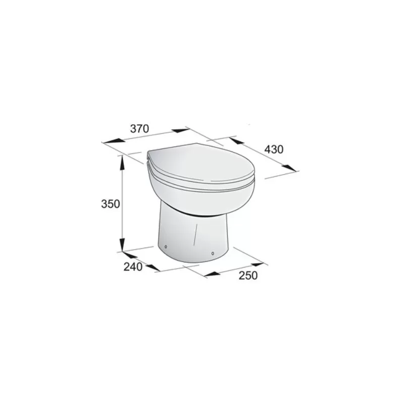 VETUS WCPS Kit Toilette électrique 5 VETUS WCPS Kit Toilette électrique – Image 5