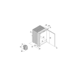 VITRIFRIGO C42LX -Fiamma Soldes vitrifrigo c42lx 1