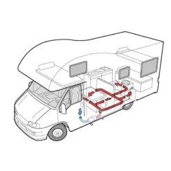 WHALE Heat Air 6GE -Fiamma Soldes webasto heat air 6ge 3